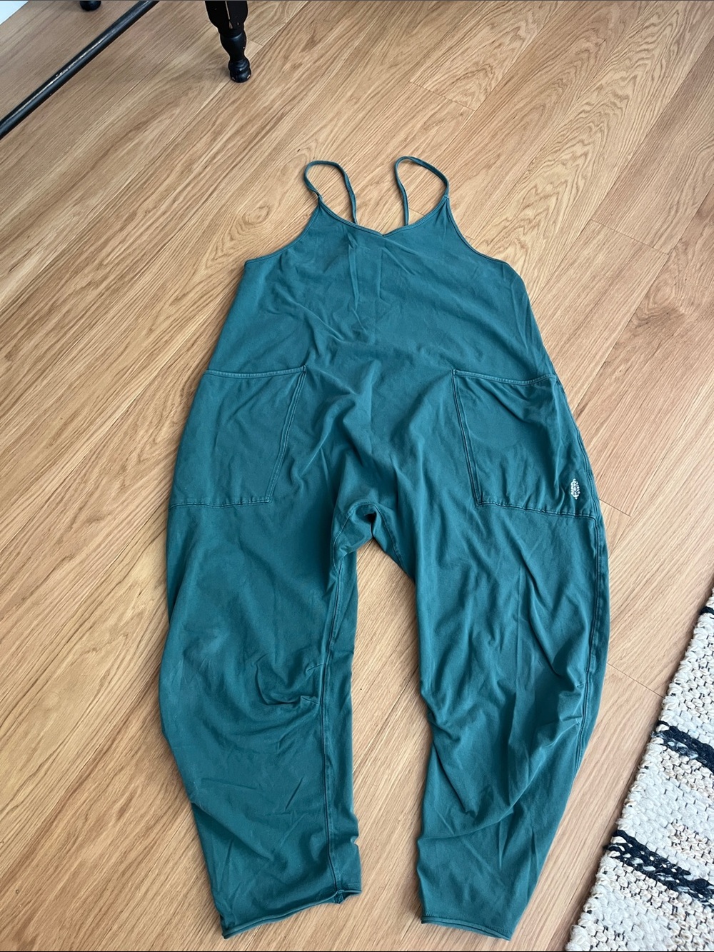 Free People Movement Women’s Hot Shot Onesie Teal Size S
